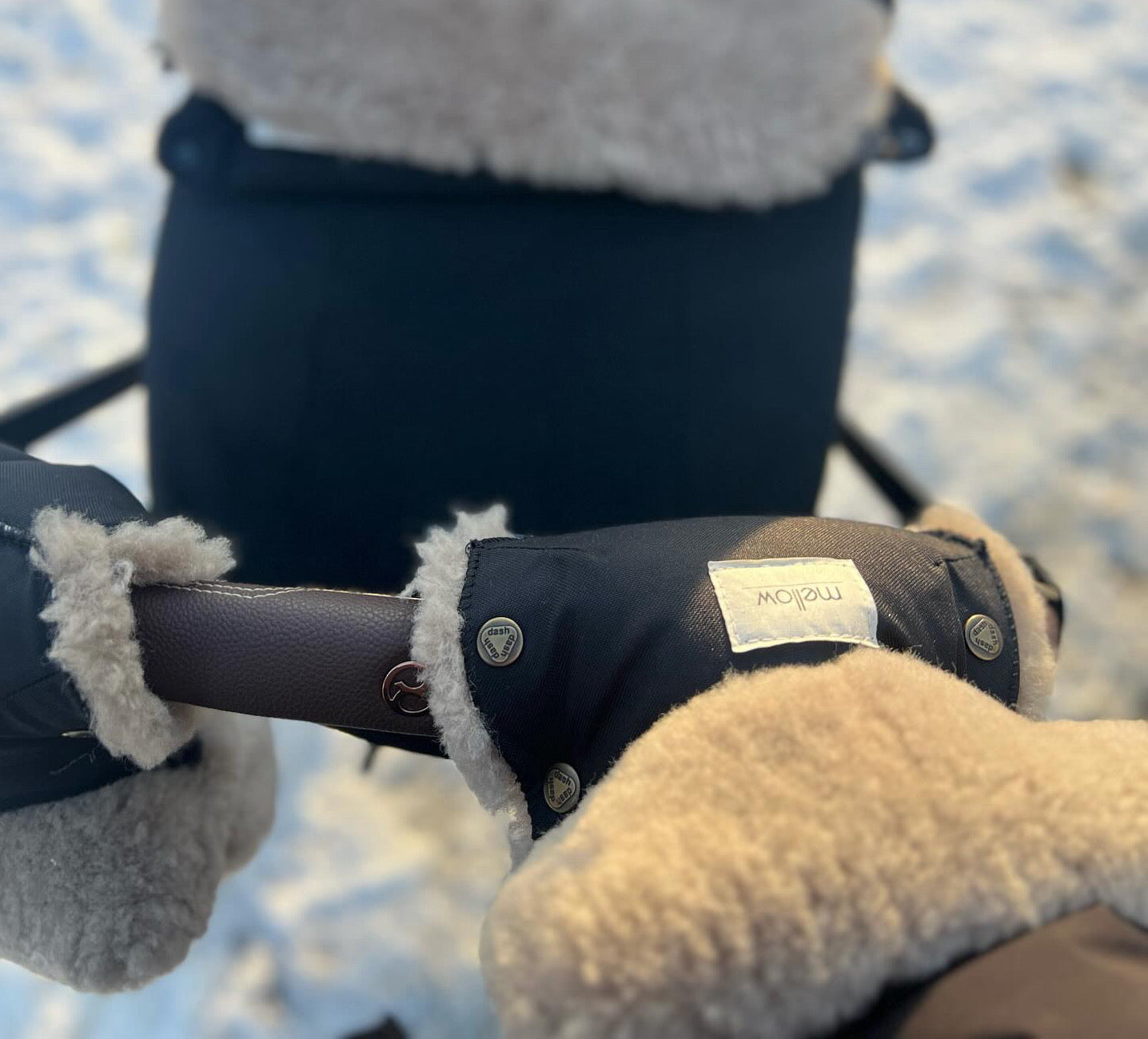 Kinderwagen-Handmuffs