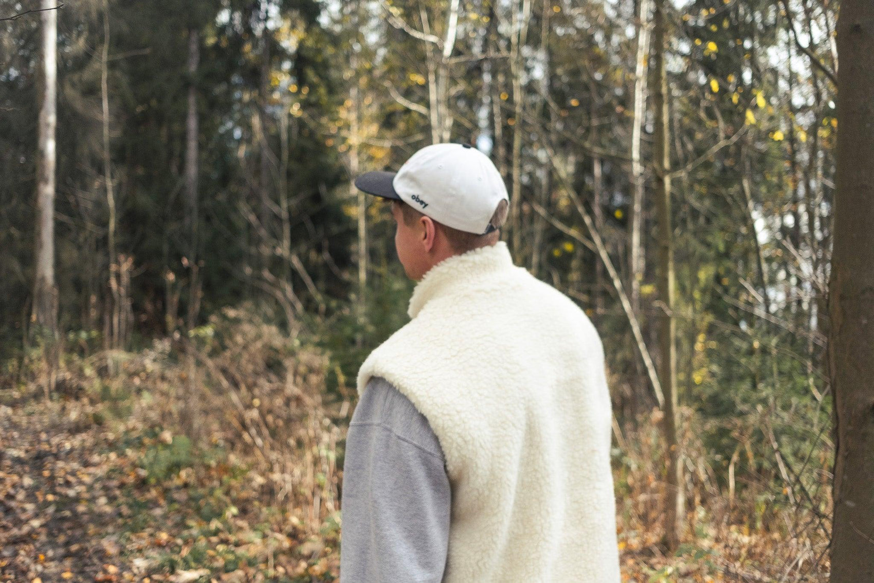 Wollweste Unisex - Weiß