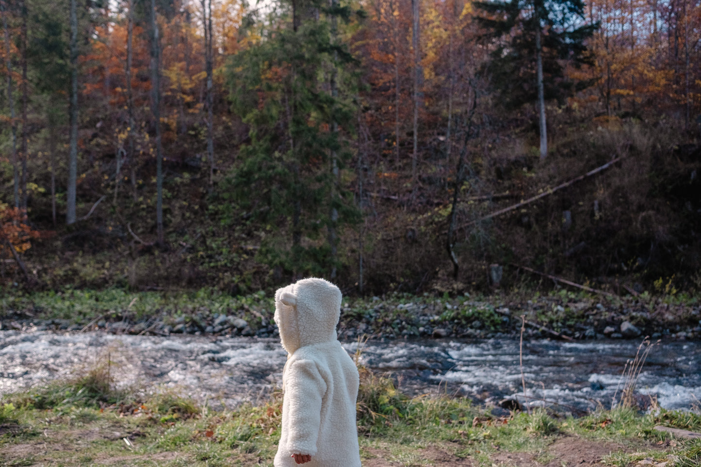 Baby/Kid Virgin Wool Jacket White