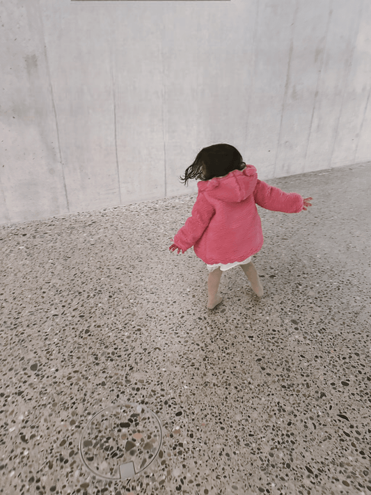 Baby/Kid Virgin Wool Jacket Pink