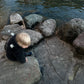 Baby/Kid Virgin Wool Jacket Charcoal