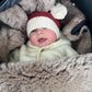 Black Natural Sheepskin Stroller Sleeping Bag