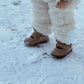 Baby/Kid Virgin White Wool Overall
