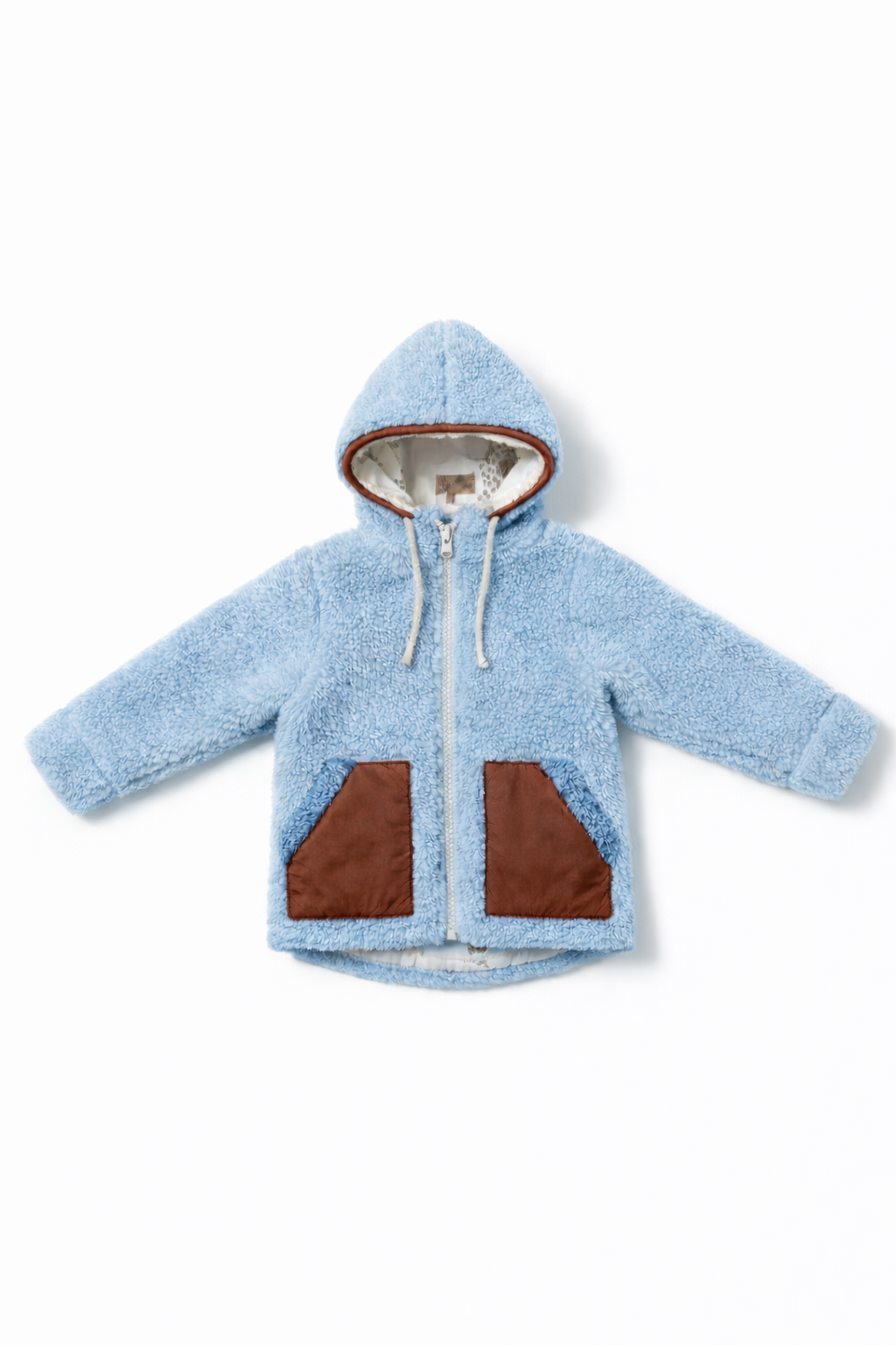 Baby/Kid Virgin Wool Jacket - Blue