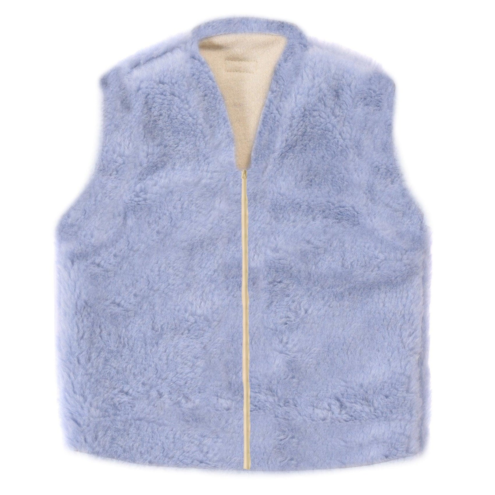 Baby/Kid Virgin Wool Vest Blue