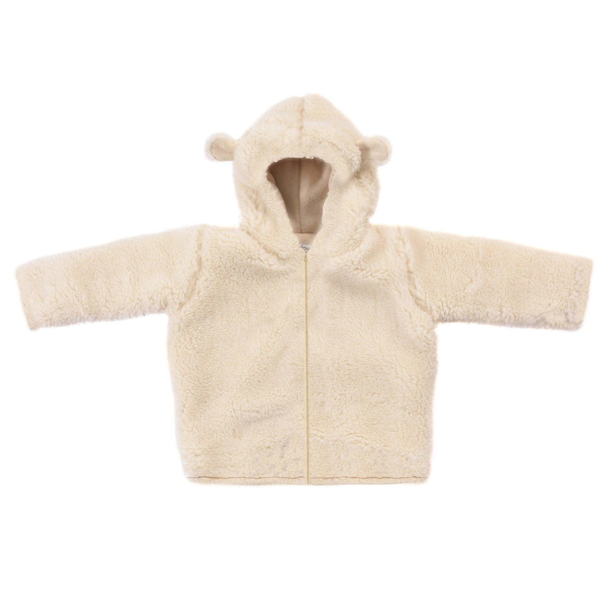 Baby/Kid Virgin Wool Jacket White