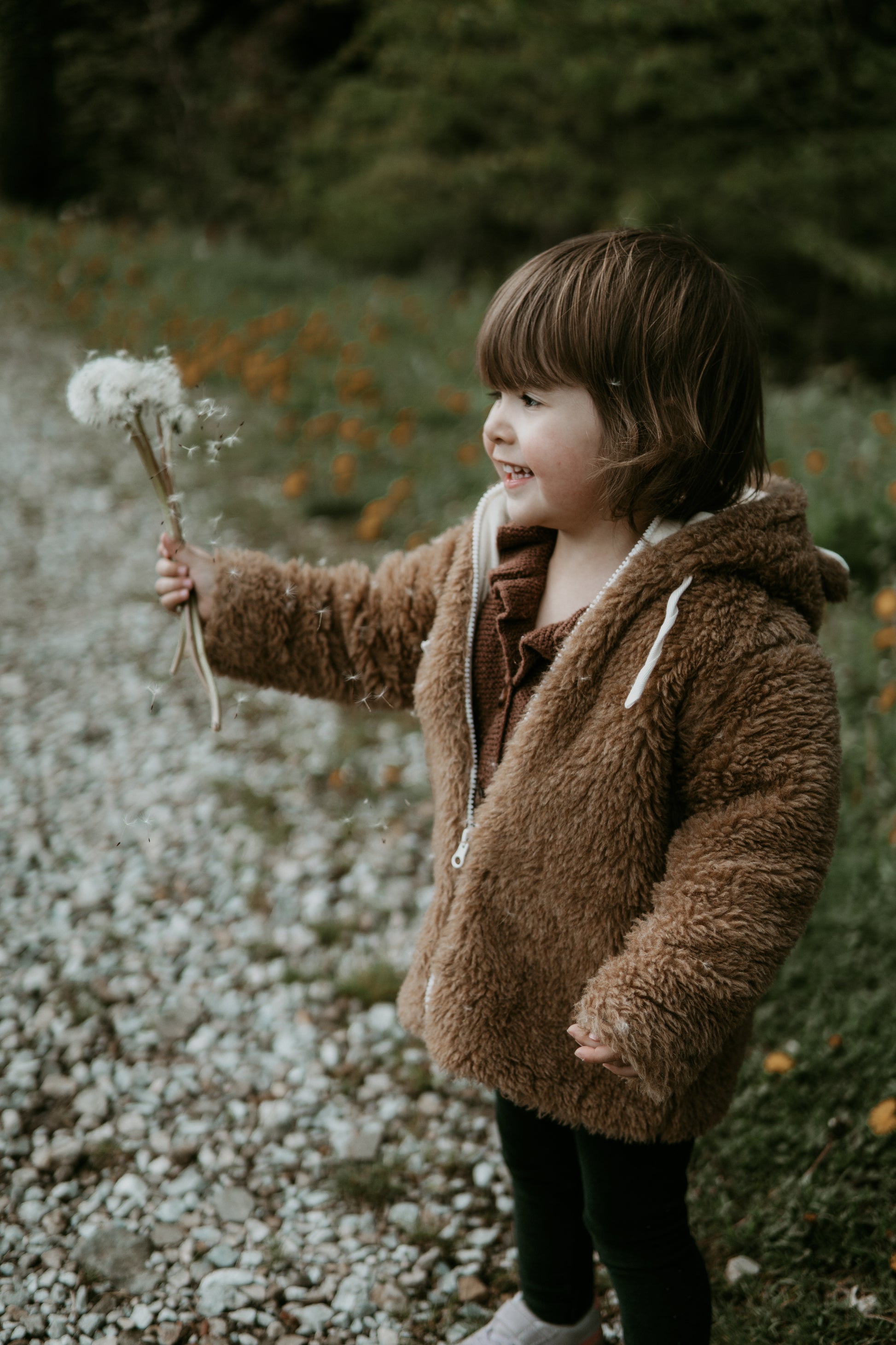 Baby/Kid Virgin Brown Wool Jacket 