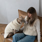 Woolen Dog Blue Vest 