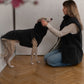 Woolen Dog Vest Charcoal