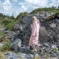 Waterproof Coat with Wool Rosa