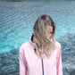 Waterproof Coat with Wool Rosa