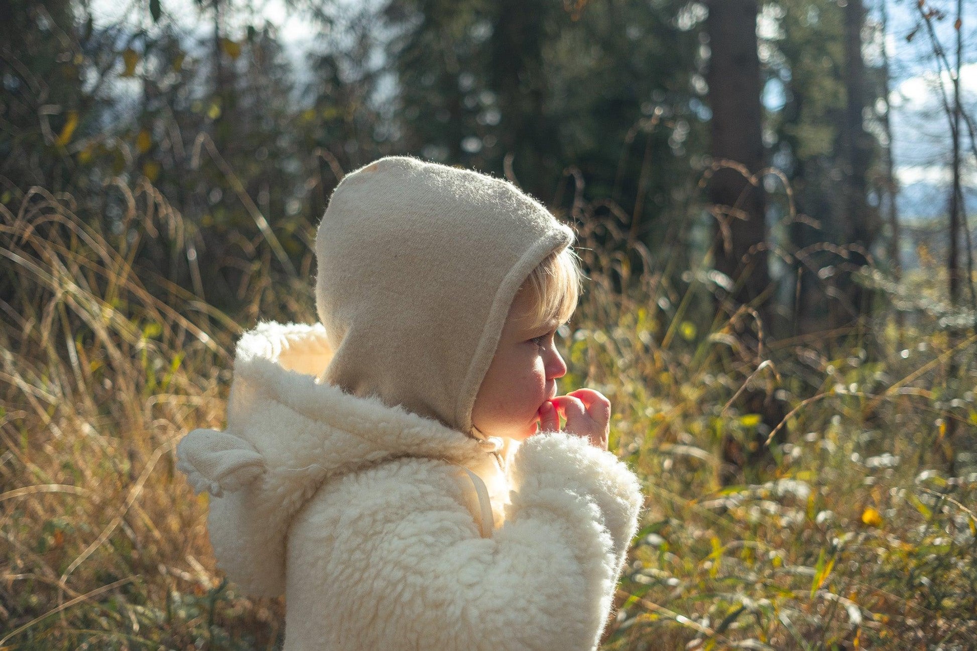 Woolen Balaclava  White