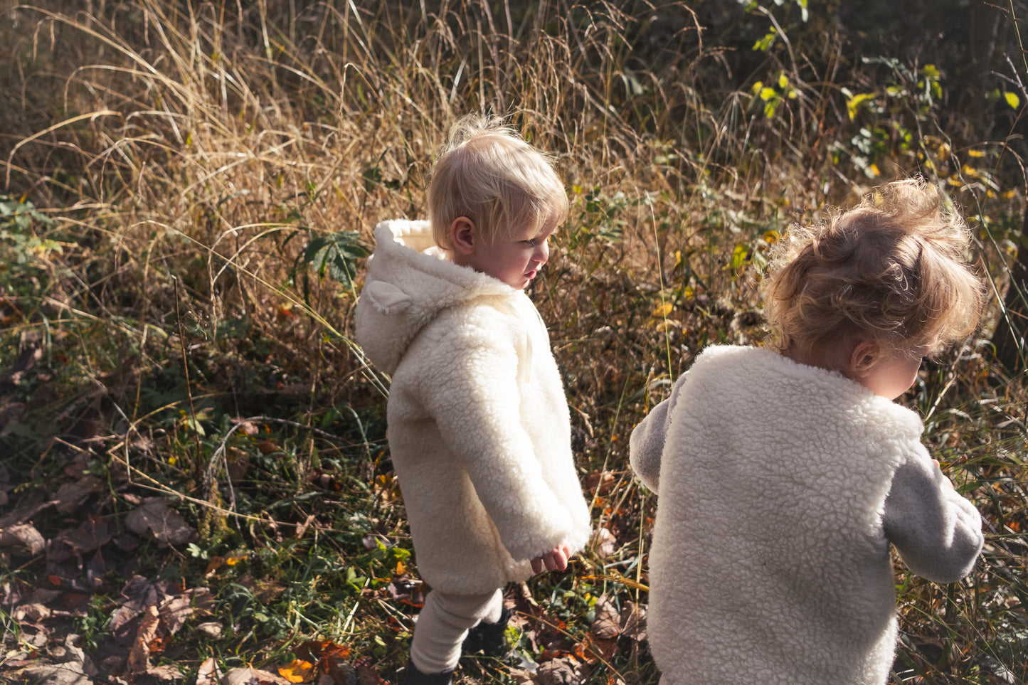 Baby/Kid Virgin Wool Jacket White