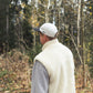 Woolen Unisex Vest White