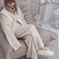 “Mama & Me” Woolen Teddy Slipper Gift Set