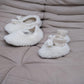 “Mama & Me” Woolen Teddy Slipper Gift Set
