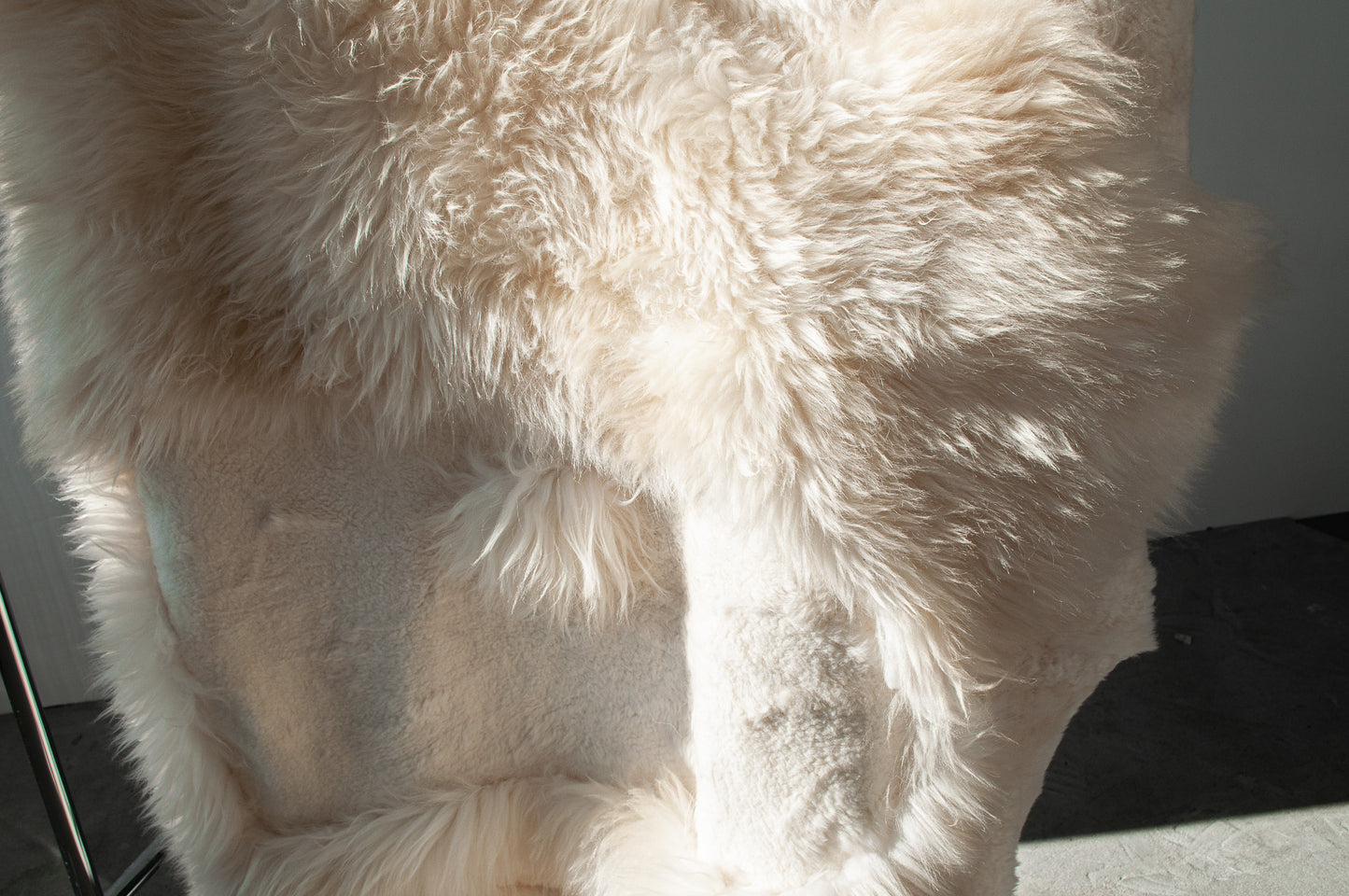 Natural Sheepskin Ivory Carpet 