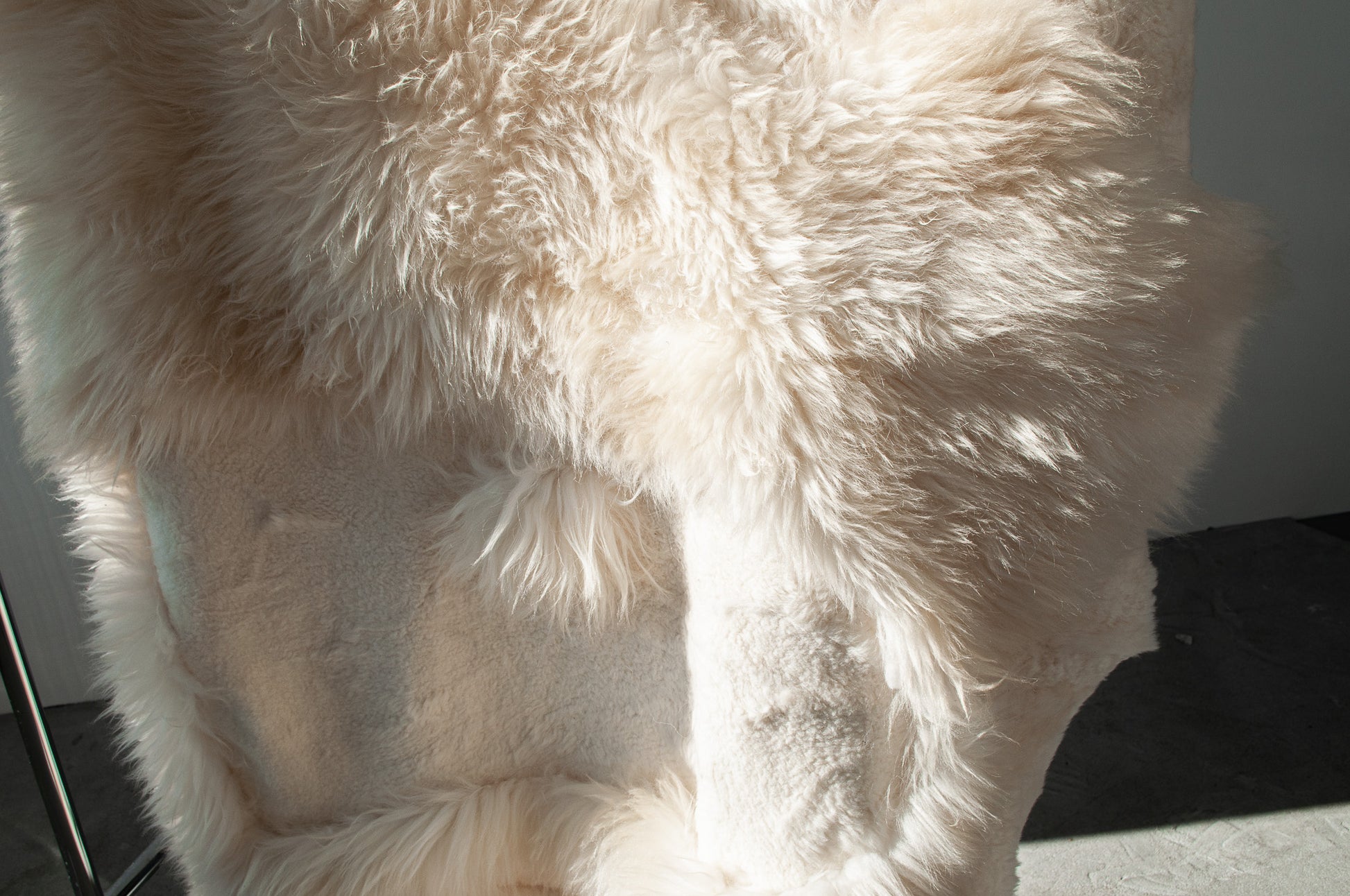 Natural Sheepskin Ivory Carpet 