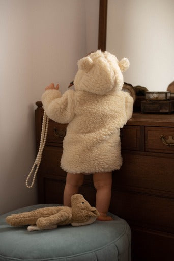 Baby/Kid Virgin Wool Jacket White