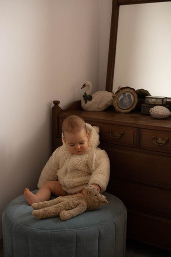 Baby/Kid Virgin Wool Jacket White