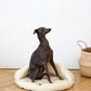 Natural White Wool Pet Cave  