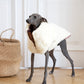 Woolen Dog Vest White