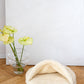 Natural White Wool Pet Cave  