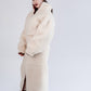 Woolen Women's Long White Skirt
