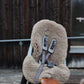Greige Natural Sheepskin Car Seat / Stroller Liner
