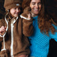 Brown Bear Woolen Baby Gloves