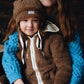 Brown Bear Woolen Baby Hat