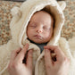 Baby/Kid Virgin White Wool Overall