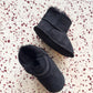 Black Baby Natural Sheepskin Boots