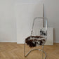 Natural Sheepskin Stool Cover