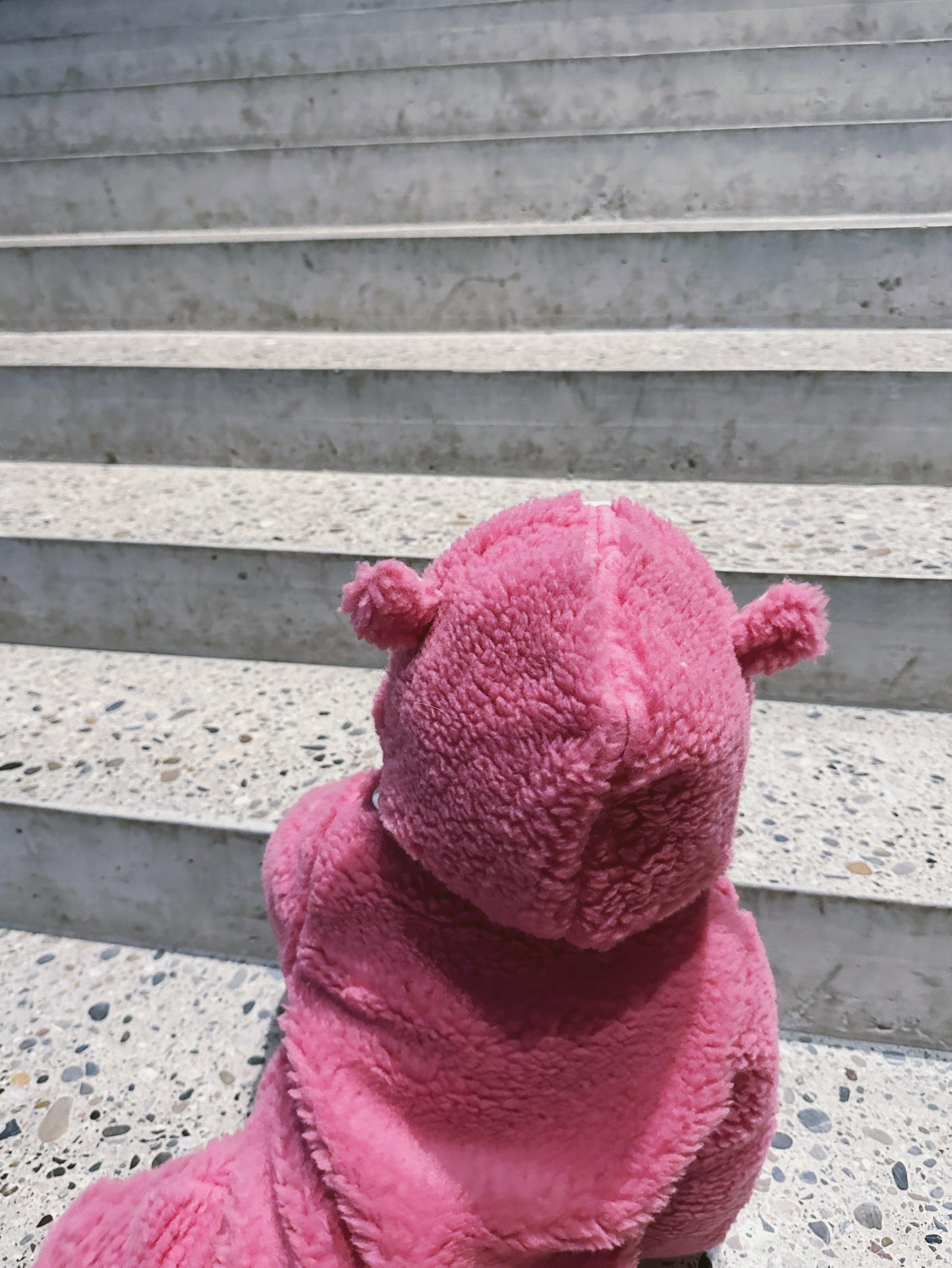 Baby/Kid Virgin Wool Overall  Pink