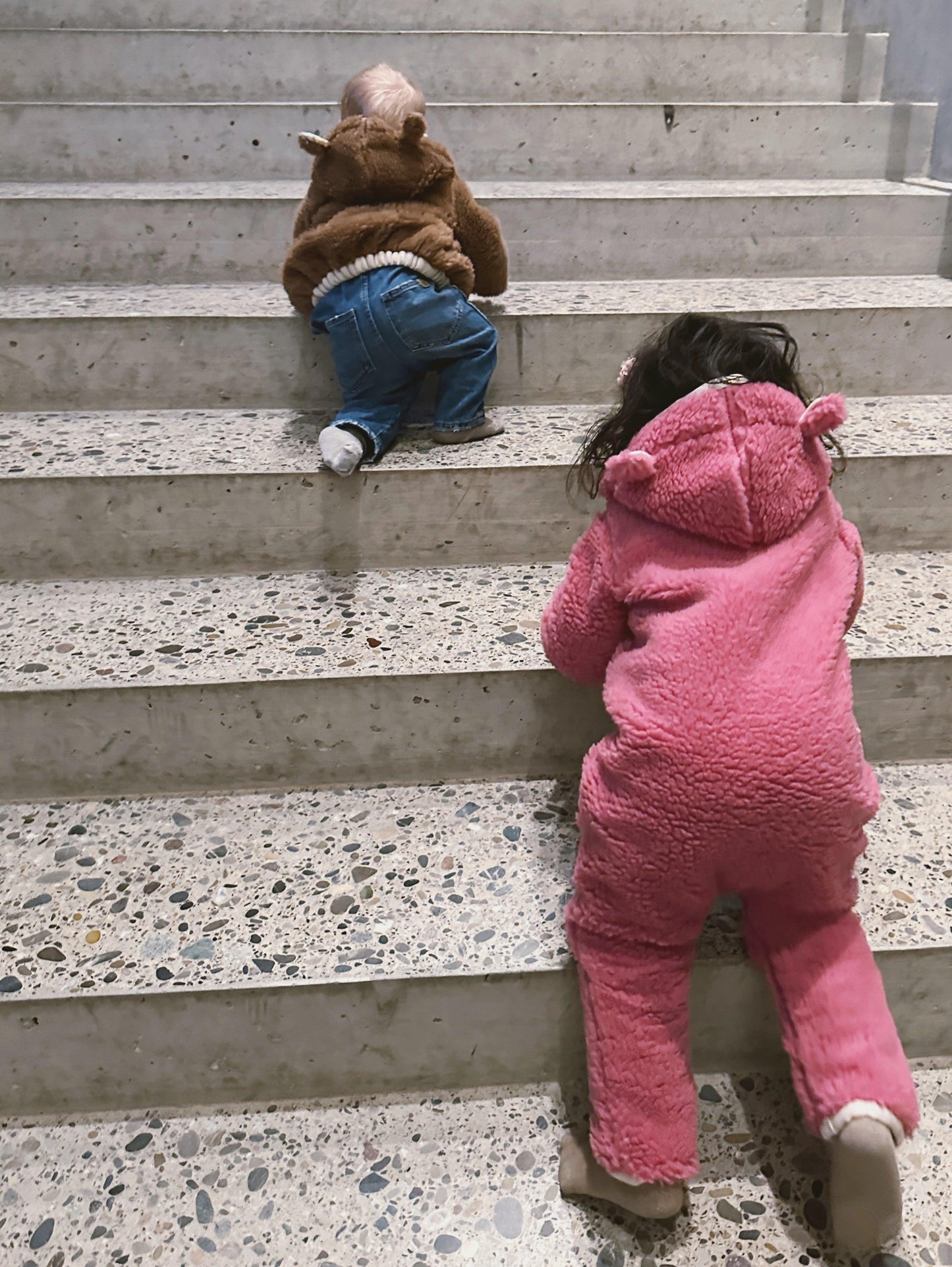Baby/Kid Virgin Wool Overall  Pink
