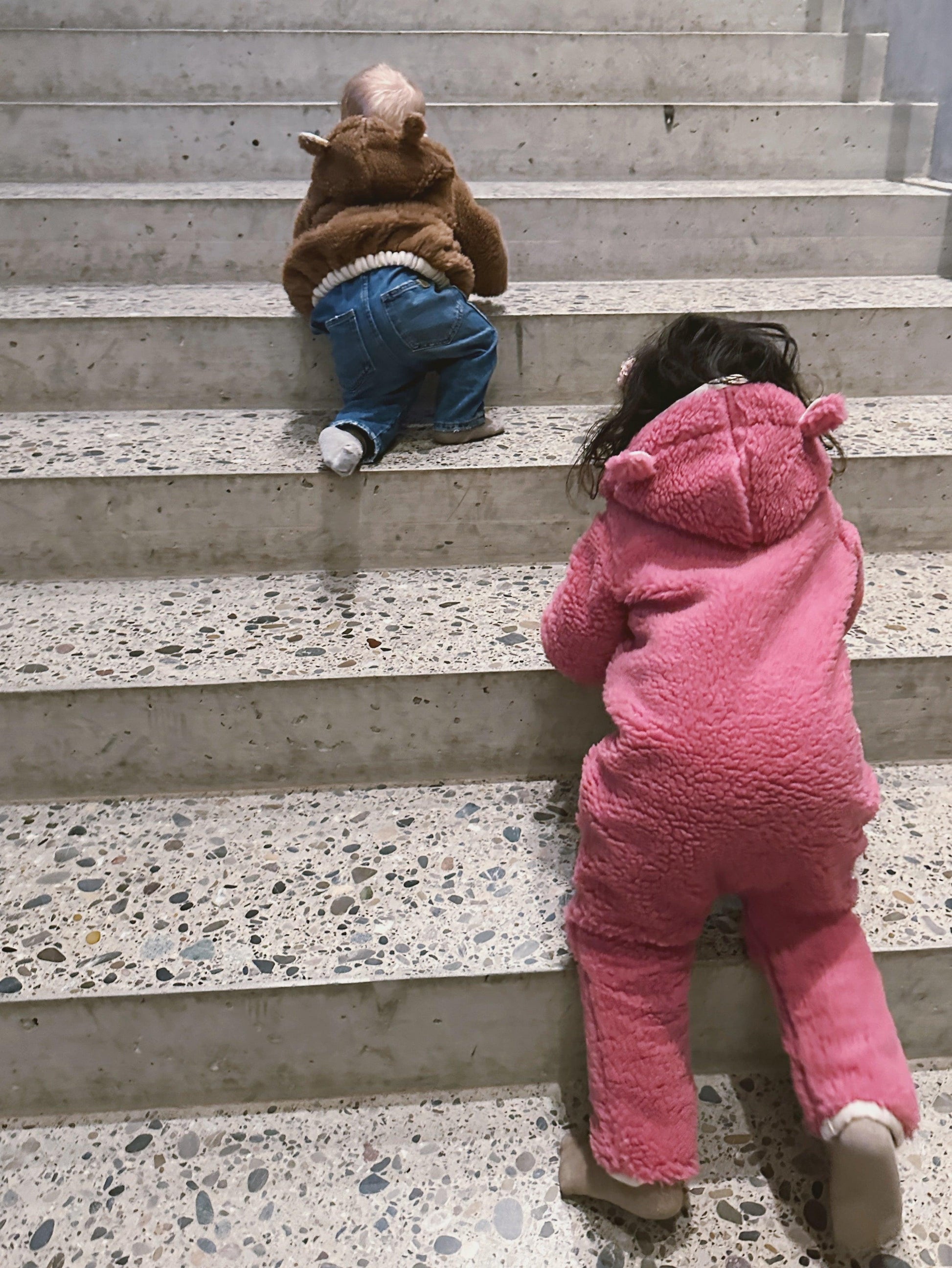 Baby/Kid Virgin Wool Overall  Pink