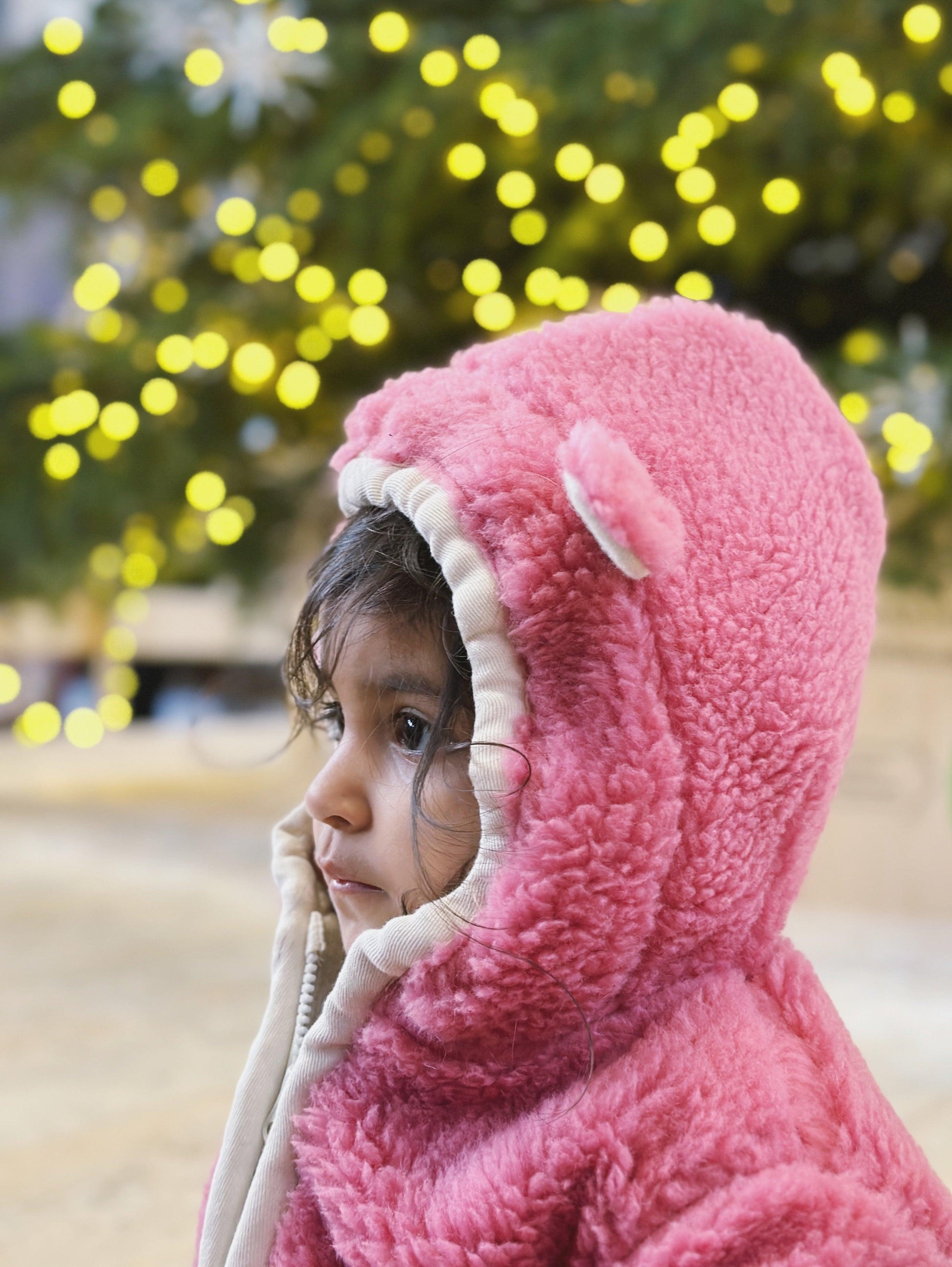 Baby/Kid Virgin Wool Overall Pink
