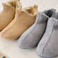 Adult Natural Sheepskin Grey Boots