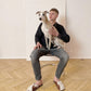 Adult Natural Goat skin Slippers