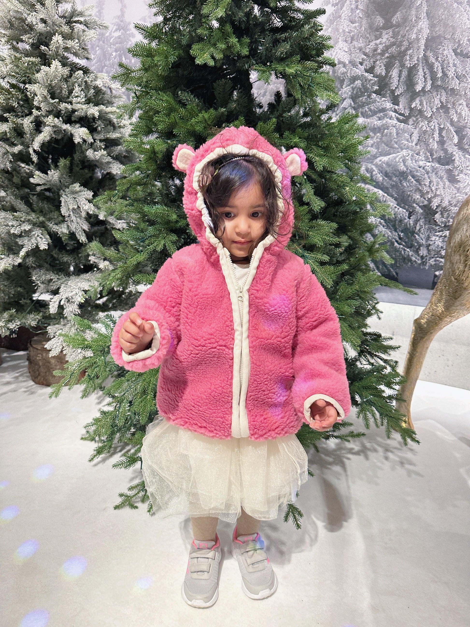 Baby/Kid Virgin Wool Jacket Pink