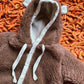 Baby/Kid Brown Virgin Wool Overall