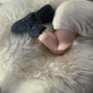 Black Baby Natural Sheepskin Boots
