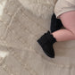 Black Baby Natural Sheepskin Boots